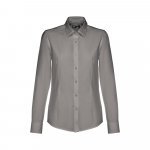 THC TOKYO WOMEN. Damska koszula oxford z długim rękawem - Szary