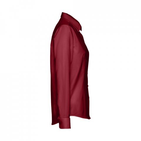 THC TOKYO WOMEN. Damska koszula oxford z długim rękawem - Burgund