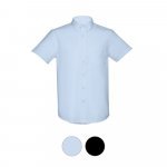 THC LONDON. Camisa oxford de manga curta para homem
