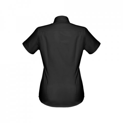THC LONDON WOMEN. Ženska Oxford ko&scaron;ulja kratkih rukava - Crna