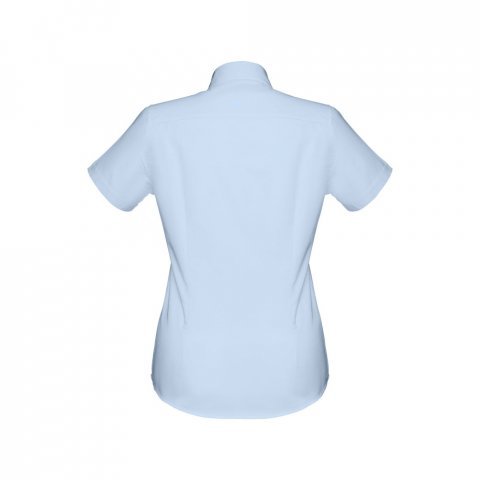 THC LONDON WOMEN. Ženska Oxford ko&scaron;ulja kratkih rukava - Svijetlo plava