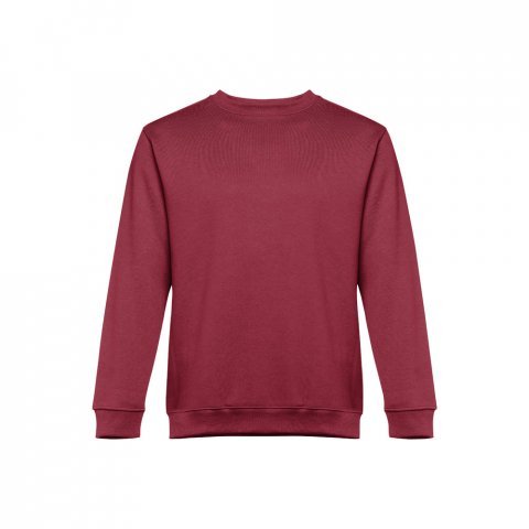 THC DELTA. Felpa (unisex) in cotone e poliestere - Bordeaux