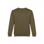 THC DELTA. Felpa (unisex) in cotone e poliestere - Verde militare