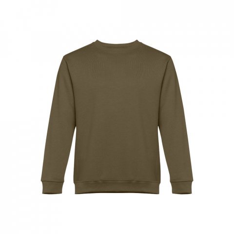 THC DELTA. Felpa (unisex) in cotone e poliestere - Verde militare
