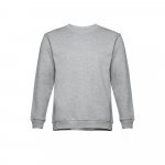 THC DELTA. Felpa (unisex) in cotone e poliestere - Grigio chiaro m&eacute;lange