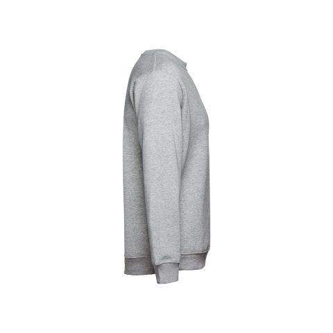 THC DELTA. Felpa (unisex) in cotone e poliestere - Grigio chiaro m&eacute;lange