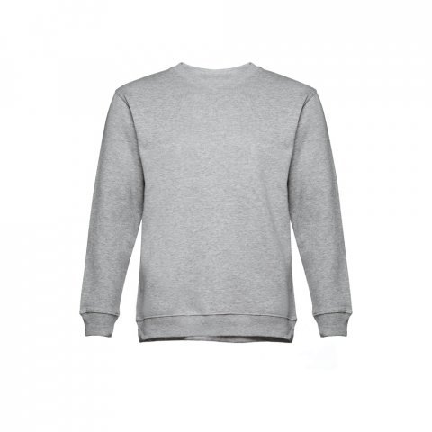 THC DELTA. Felpa (unisex) in cotone e poliestere - Grigio chiaro m&eacute;lange