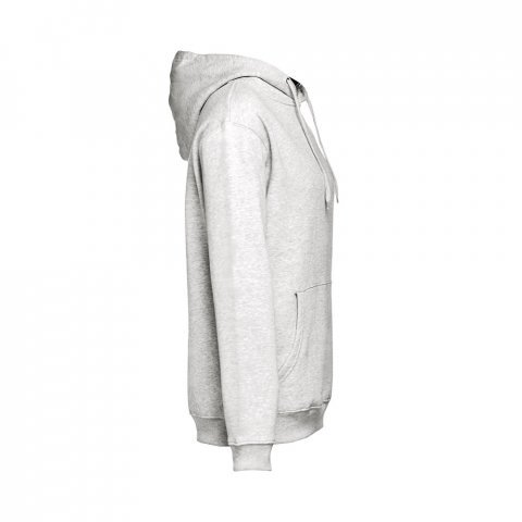 THC PHOENIX. Dukserica sa kapuljačom (uniseks) od pamuka i poliestera - Melirano bela