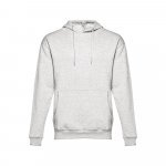 THC PHOENIX. Dukserica sa kapuljačom (uniseks) od pamuka i poliestera - Melirano bela