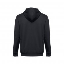 THC AMSTERDAM. Mu&scaron;ka dukserica sa kapuljačom od pamuka i poliestera sa patentnim zatvaračem po celoj povr&scaron;ini