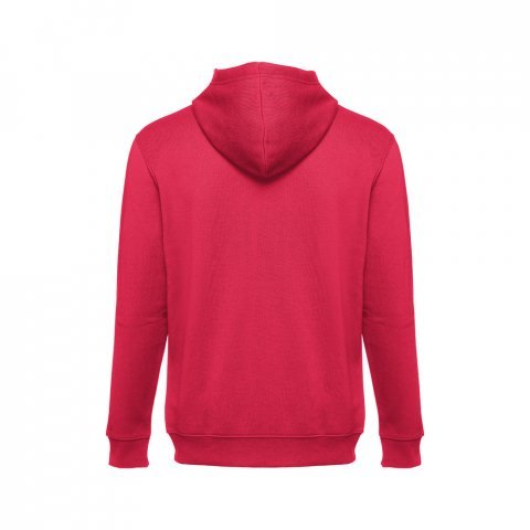 THC AMSTERDAM. Sweat-shirt homme en coton et polyester - Rouge