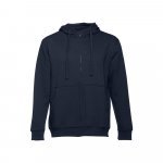 THC AMSTERDAM. Sweat-shirt homme en coton et polyester - Bleu marine