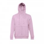 THC AMSTERDAM. Sweat-shirt homme en coton et polyester - Lilas