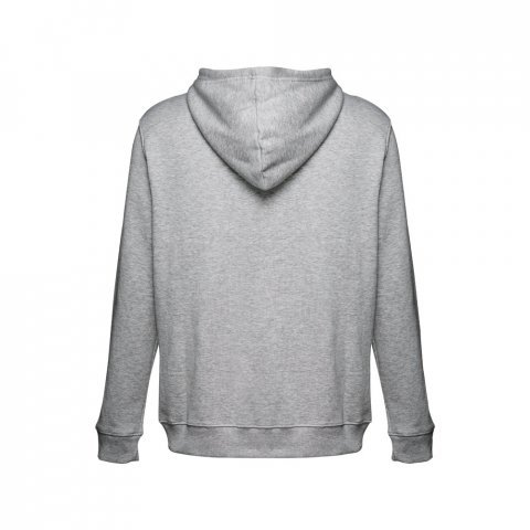 THC AMSTERDAM. Sweat-shirt homme en coton et polyester - Gris clair matte