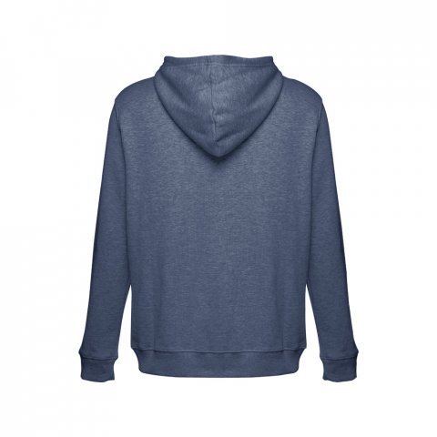 THC AMSTERDAM. Sweat-shirt homme en coton et polyester - Bleu matte