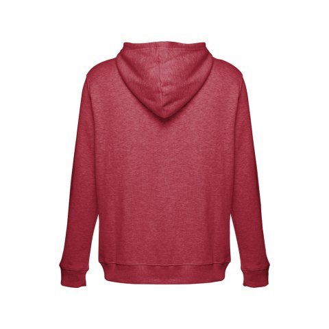 THC AMSTERDAM. Sweat-shirt homme en coton et polyester - Rouge matte