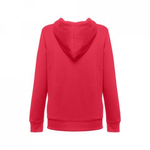 THC AMSTERDAM WOMEN. Felpa da donna in cotone e poliestere - Rosso