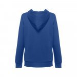 THC AMSTERDAM WOMEN. Felpa da donna in cotone e poliestere - Blu reale