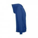THC AMSTERDAM WOMEN. Felpa da donna in cotone e poliestere - Blu reale