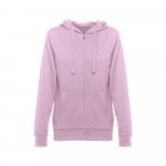 THC AMSTERDAM WOMEN. Felpa da donna in cotone e poliestere - Lilla