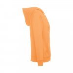 THC AMSTERDAM WOMEN. Felpa da donna in cotone e poliestere - Arancione corallo