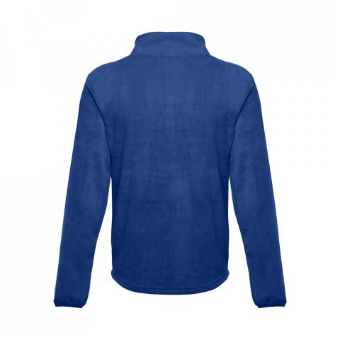 THC HELSINKI. Mužsk&aacute; fleecov&aacute; bunda z polyesteru - Kr&aacute;ľovsk&aacute; modr&aacute;