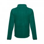 THC HELSINKI. Mužsk&aacute; fleecov&aacute; bunda z polyesteru - Tmavozelen&aacute;