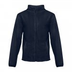 THC HELSINKI. Mužsk&aacute; fleecov&aacute; bunda z polyesteru - N&aacute;morn&iacute;cka modr&aacute;