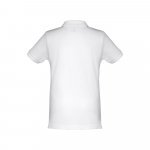 THC ADAM KIDS WH. Polo para crian&ccedil;a (unissexo) de manga curta. Cor branca - Branco