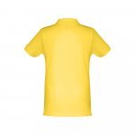 THC ADAM KIDS. Polo &agrave; manches courtes en coton pour enfants (unisexe) - Jaune