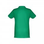 THC ADAM KIDS. Polo &agrave; manches courtes en coton pour enfants (unisexe) - Vert
