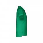 THC ADAM KIDS. Polo &agrave; manches courtes en coton pour enfants (unisexe) - Vert