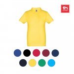 THC ADAM KIDS. Polo &agrave; manches courtes en coton pour enfants (unisexe)