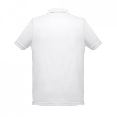 THC BERLIN WH. Polo de manga curta para homem. Cor branca - Branco