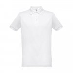 THC BERLIN WH. Polo de manga curta para homem. Cor branca - Branco