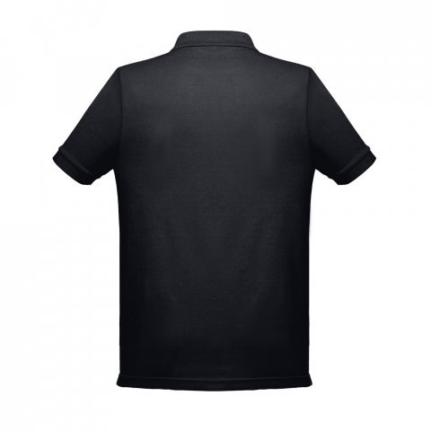 THC BERLIN. Kurzarm-Poloshirt f&uuml;r Herren - Schwarz