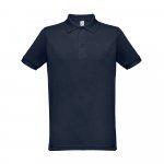 THC BERLIN. Kurzarm-Poloshirt f&uuml;r Herren - Blau