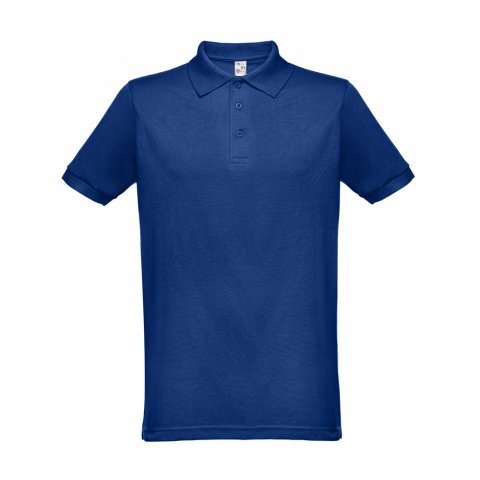 THC BERLIN. Kurzarm-Poloshirt f&uuml;r Herren - K&ouml;nigsblau