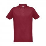 THC BERLIN. Kurzarm-Poloshirt f&uuml;r Herren - Burgunder