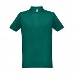 THC BERLIN. Kurzarm-Poloshirt f&uuml;r Herren - Dunkelgr&uuml;n