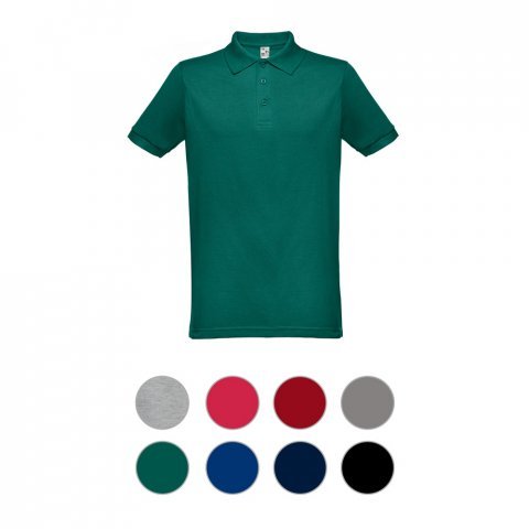 THC BERLIN. Kurzarm-Poloshirt f&uuml;r Herren