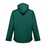 THC ZAGREB. Miesten softshell-takki irrotettavalla hupulla ja py&ouml;ristetyll&auml; helmalla - Tummanvihre&auml;