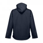 THC ZAGREB. Miesten softshell-takki irrotettavalla hupulla ja py&ouml;ristetyll&auml; helmalla - Navy-sininen