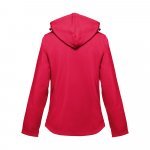 THC ZAGREB WOMEN. Casaco softshell cintado para senhora - Vermelho