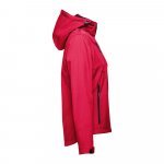 THC ZAGREB WOMEN. Casaco softshell cintado para senhora - Vermelho