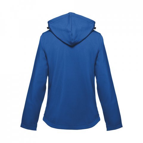 THC ZAGREB WOMEN. Casaco softshell cintado para senhora - Azul royal