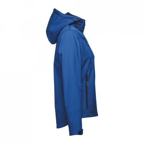 THC ZAGREB WOMEN. Casaco softshell cintado para senhora - Azul royal