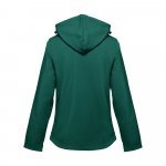 THC ZAGREB WOMEN. Casaco softshell cintado para senhora - Verde escuro
