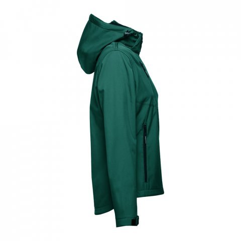 THC ZAGREB WOMEN. Casaco softshell cintado para senhora - Verde escuro