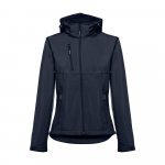 THC ZAGREB WOMEN. Casaco softshell cintado para senhora - Azul marinho